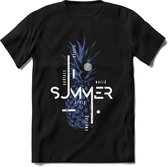 Summer Fruit | TSK Studio Zomer Kleding  T-Shirt | Blauw | Heren / Dames | Perfect Strand Shirt Verjaardag Cadeau Maat XXL