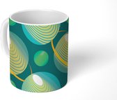 Mok - Koffiemok - Planeten - Pastel - Melkweg - Ruimte - Design - Mokken - 350 ML - Beker - Koffiemokken - Theemok