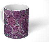 Mok - Koffiemok - Virus - Abstract - Design - Mokken - 350 ML - Beker - Koffiemokken - Theemok