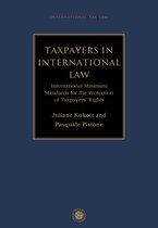 International Tax Law - Taxpayers in International Law