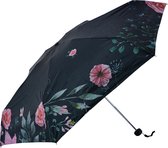 Juleeze Paraplu Volwassenen Ø 92 cm Zwart Polyester Bloemen Regenscherm