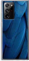 Case Company® - Samsung Galaxy Note 20 Ultra / Note 20 Ultra 5G hoesje - Pauw - Soft Cover Telefoonhoesje - Bescherming aan alle Kanten en Schermrand