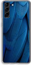 Case Company® - Samsung Galaxy S21 Plus hoesje - Pauw - Soft Cover Telefoonhoesje - Bescherming aan alle Kanten en Schermrand