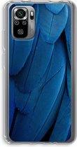 Case Company® - Xiaomi Redmi Note 10S hoesje - Pauw - Soft Cover Telefoonhoesje - Bescherming aan alle Kanten en Schermrand