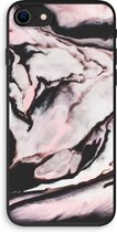 Case Company® - iPhone SE 2020 hoesje - Roze stroom - Biologisch Afbreekbaar Telefoonhoesje - Bescherming alle Kanten en Schermrand