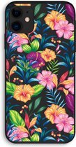 Case Company® - iPhone 11 hoesje - Tropisch 2 - Biologisch Afbreekbaar Telefoonhoesje - Bescherming alle Kanten en Schermrand