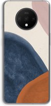 Case Company® - OnePlus 7T hoesje - Geo #1 - Soft Cover Telefoonhoesje - Bescherming aan alle Kanten en Schermrand