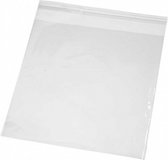 cellofaan zakjes 16 x 16 cm 200 stuks transparant