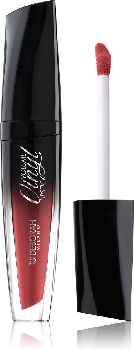 Deborah Milano Volume Vinyl Lipstick - Vloeibare Lippenstift - Hoog Glanzend - 8 Brick