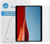 Tablet screenprotector geschikt voor Microsoft Surface Pro X - Case-friendly screenprotector - 2 stuks - Tempered Glass - Transparant