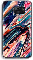 Case Company® - Samsung Galaxy S7 hoesje - Quantum Being - Soft Cover Telefoonhoesje - Bescherming aan alle Kanten en Schermrand