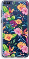 Case Company® - Huawei P Smart (2018) hoesje - Tropisch 2 - Soft Cover Telefoonhoesje - Bescherming aan alle Kanten en Schermrand
