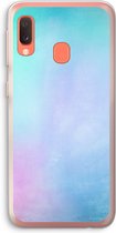 Case Company® - Samsung Galaxy A20e hoesje - Mist pastel - Soft Cover Telefoonhoesje - Bescherming aan alle Kanten en Schermrand