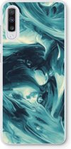 Case Company® - Samsung Galaxy A70 hoesje - Dreaming About Whales - Soft Cover Telefoonhoesje - Bescherming aan alle Kanten en Schermrand