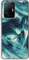 Case Company® - Xiaomi 11T Pro hoesje - Dreaming About Whales - Soft Cover Telefoonhoesje - Bescherming aan alle Kanten en Schermrand