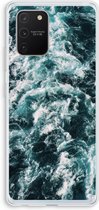 Case Company® - Samsung Galaxy S10 Lite hoesje - Zee golf - Soft Cover Telefoonhoesje - Bescherming aan alle Kanten en Schermrand