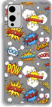 Case Company® - OnePlus 9 hoesje - Pow Smack - Soft Cover Telefoonhoesje - Bescherming aan alle Kanten en Schermrand