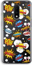 Case Company® - OnePlus 7 hoesje - Pow Smack - Soft Cover Telefoonhoesje - Bescherming aan alle Kanten en Schermrand