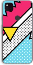 Case Company® - Google Pixel 4a 5G hoesje - Pop Art #3 - Soft Cover Telefoonhoesje - Bescherming aan alle Kanten en Schermrand