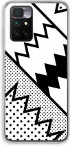 Case Company® - Xiaomi Redmi 10 hoesje - Pop Art #5 - Soft Cover Telefoonhoesje - Bescherming aan alle Kanten en Schermrand