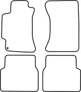 Mattenset Subaru Impreza 2001 - 2008