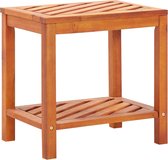 vidaXL Bijzettafel 45x33x45 cm massief acaciahout