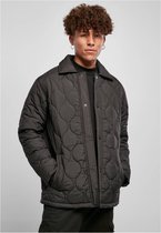 Urban Classics Jacket -M- Quilted Coach Zwart