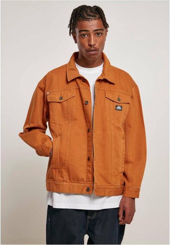 Urban Classics Jacket Script Cotton Bruin
