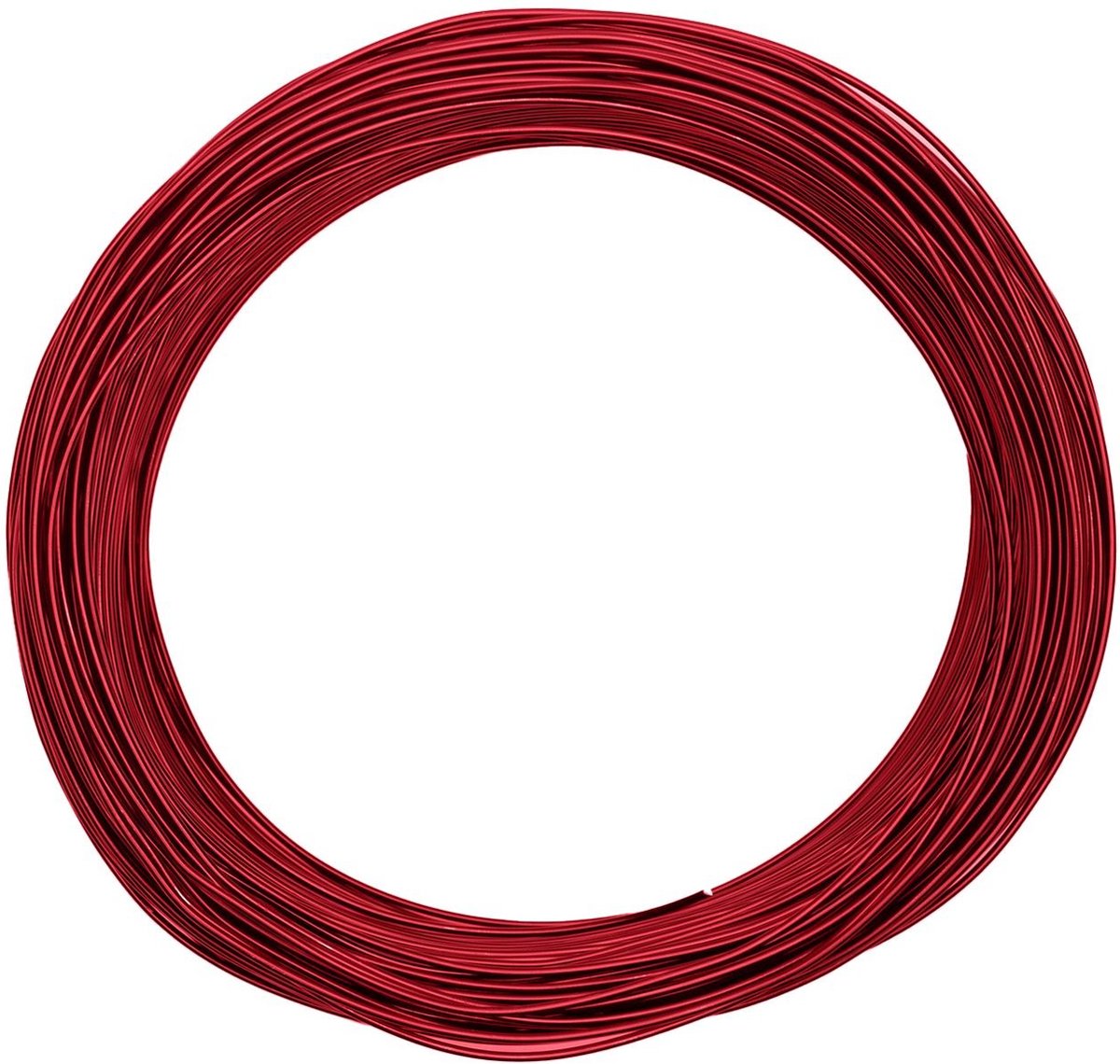 Vaessen Creative Aluminium Draad - 1,5mm - ±110m - 500g - Rood