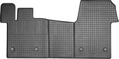 Rubber matten passend voor Volkswagen Transporter T7 2022- (alleen voor) (3-delig montagesysteem)