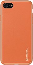 Dux Ducis - Telefoonhoesje geschikt voor iPhone SE 2022 - Yolo Case - Oranje