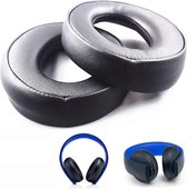 Oorkussens Geschikt Voor Sony PlayStation 4 Gold Wireless Headset - 2 Stuks - Vervangende Koptelefoon Earpads - Oorkussens Met Noise Cancelling - Zacht Memory Foam - Eiwitleer - Zw