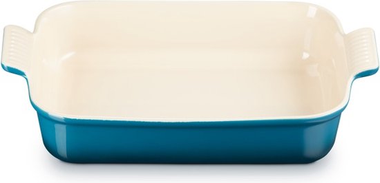 Le Creuset Ovenschaal Heritage - Deep Teal - 32 x 24 cm / 4 Liter