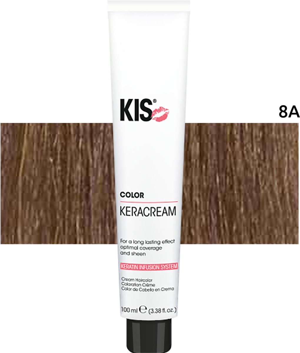 Haarverf - 8A Licht asblond | KIS