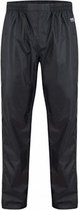 regenbroek rits Origin II polyester zwart maat XXL