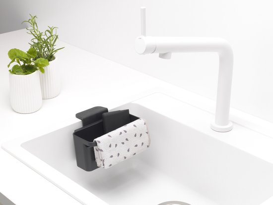 Brabantia SinkSide organiseur d'évier intégré - Dark Grey