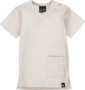 Long back t-shirt rib (sand) /