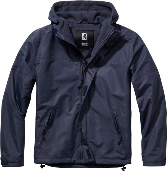 Brandit - Frontzip Windbreaker jacket - 3XL - Blauw