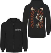 The Doors Vest met capuchon -M- Lizard King Zwart