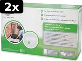 2x PET LOO PEE POD URINE AFVOERSET