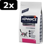 2x ADVANCE VET CAT URINARY 3KG