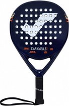 padelracket Caravelle Team 38 mm carbon blauw/wit