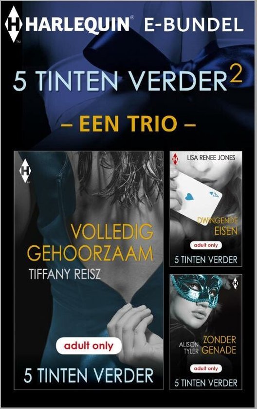 Cover van het boek '5 Tinten verder 2 - een trio, 3-in-1' van Tiffany Reisz