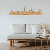 Skyline Amersfoort Detail Eikenhout 130cm Wanddecoratie Voor Aan De Muur City Shapes