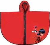 regenponcho Ladybug rood maat 98/116