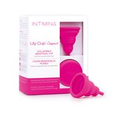 Intimina - Lily Compact Cup maat B - kleine menstruatiecup met plat opvouwbaar compact design