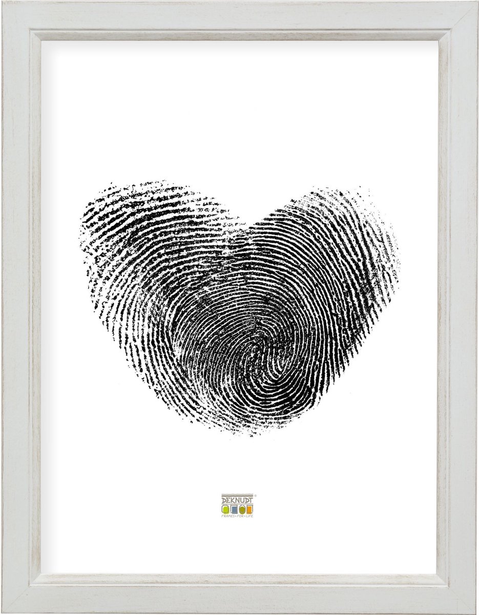 Deknudt Frames fotolijst S42LF1 - wit - voor foto 40x50 cm