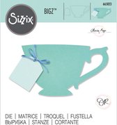 Sizzix Bigz Snijmal - Tea cup