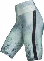 sportbroek Bike Tights dames polyester groen mt M