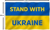 Oekraïne vlag | Stand with Ukraine | 90 X 150 CM | Ukraine flag | Oekraïense vlag